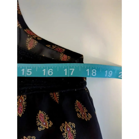 Blue Pepper Crochet/ Gauze Tank Black /Salmon Size Medium - Picture 9 of 11